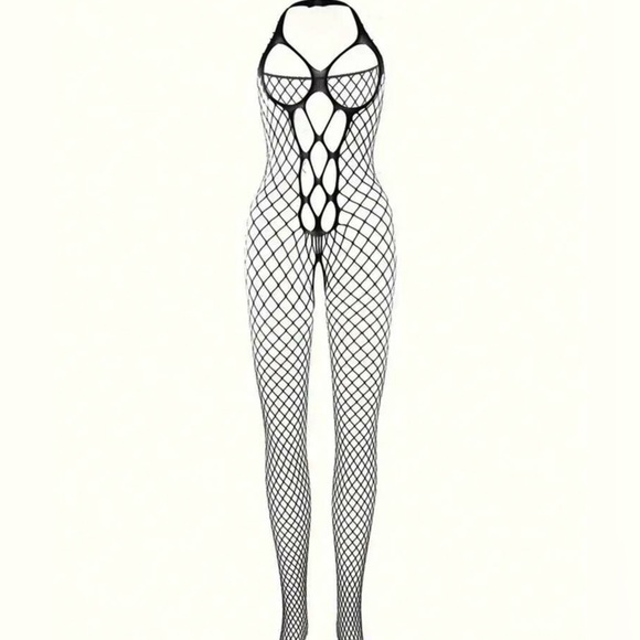 NEW! Sexy Fishnet Bodysuit - Picture 1 of 4